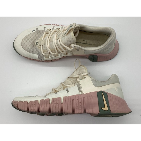 Nike Free Metcon 5 Workout Training Pale Ivory Ice Peach DV3950-102 Womens 10 - Picture 1 of 9